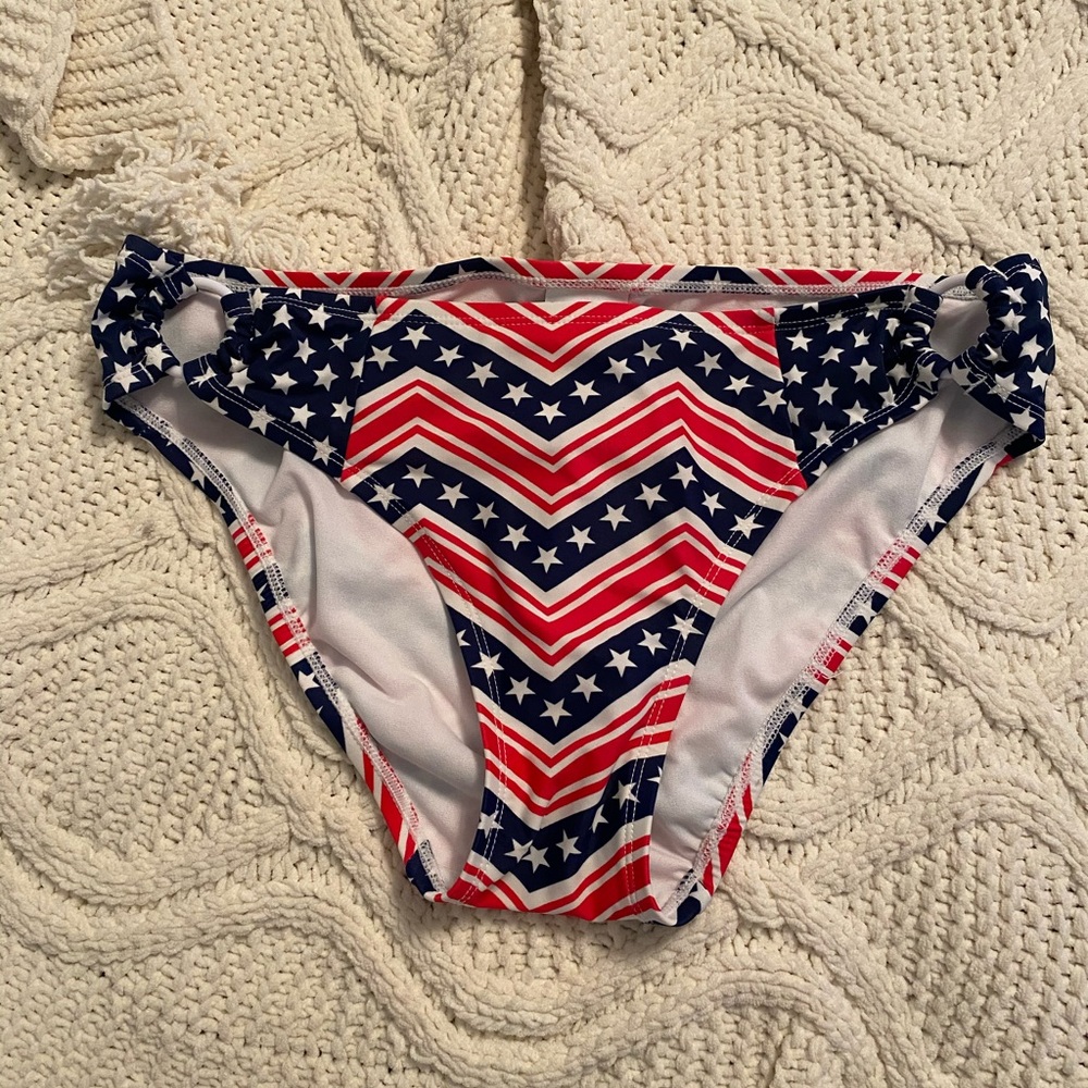 fourth of july themed bikini bottoms!!